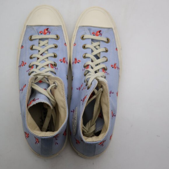 Converse Chuck 70 Hi Flamingos Blue Chill Men\'s 9.5 Women\'s 11.5 Sneakers 160479 main image 4